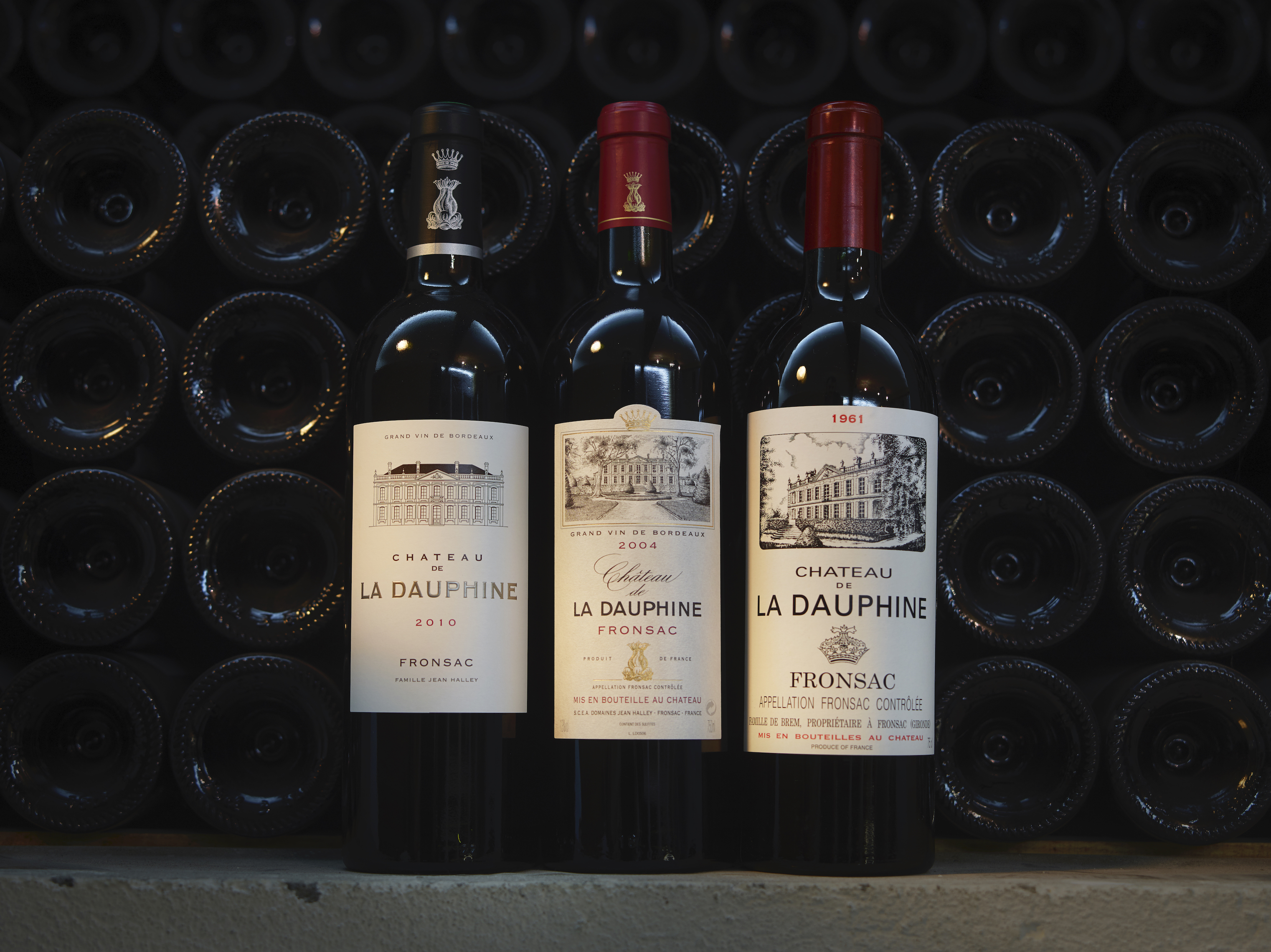 A range of bottles from the cellars @ladauphine